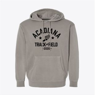 Acadiana Prep Track and Field Pigment-Dyed Hoodie