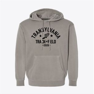 Transylvania Elementary School Track and Field Pigment-Dyed Hoodie