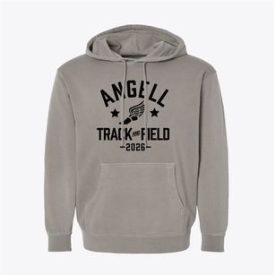Angell Primary School Track and Field Pigment-Dyed Hoodie