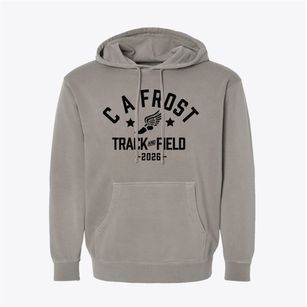 C A Frost School Track and Field Pigment-Dyed Hoodie