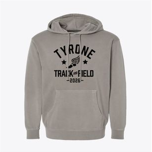 Tyrone Elementary School Track and Field Pigment-Dyed Hoodie