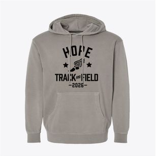 Hope Academy Track and Field Pigment-Dyed Hoodie