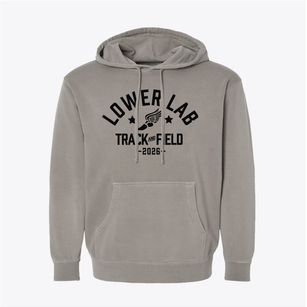 Lower Lab School Track and Field Pigment-Dyed Hoodie