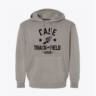 Case Junior High School Track and Field Pigment-Dyed Hoodie