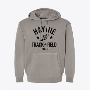 Haynie School Track and Field Pigment-Dyed Hoodie