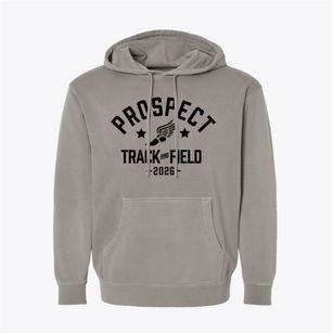 Prospect Elementary School Track and Field Pigment-Dyed Hoodie