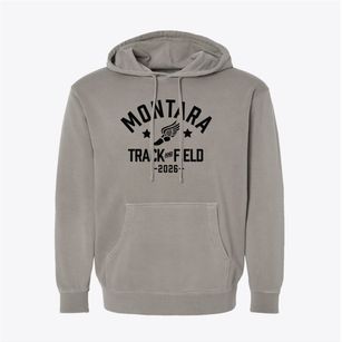 Montara Elementary School Track and Field Pigment-Dyed Hoodie