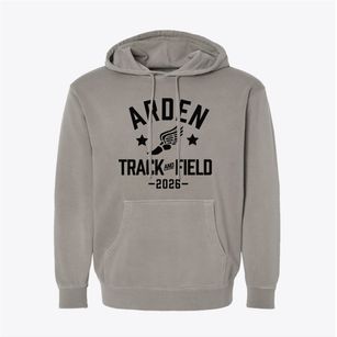 Arden Elementary School Track and Field Pigment-Dyed Hoodie