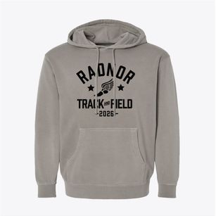 Radnor Baptist Academy Track and Field Pigment-Dyed Hoodie