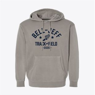 Bellarmine-jefferson High School Track and Field Pigment-Dyed Hoodie