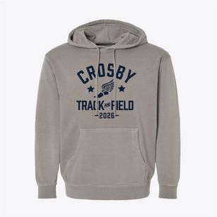 Crosby Kindergarten Track and Field Pigment-Dyed Hoodie