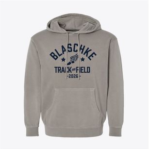 Blaschke / Sheldon Elementary School Track and Field Pigment-Dyed Hoodie