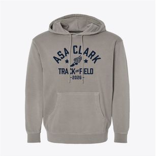 Asa Clark Middle School Track and Field Pigment-Dyed Hoodie
