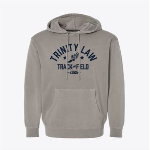 Trinity Law School Track and Field Pigment-Dyed Hoodie