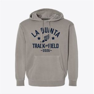 La Quinta High School Track and Field Pigment-Dyed Hoodie