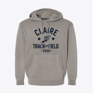 Claire Lilienthal Alternative Elementary Track and Field Pigment-Dyed Hoodie
