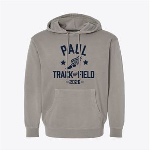 Paul Revere Elementary School Annex Track and Field Pigment-Dyed Hoodie