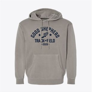 Good Shepherd Episcopal School Track and Field Pigment-Dyed Hoodie