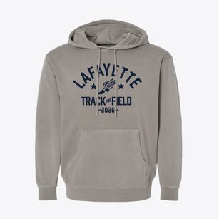 Lafayette Elementary School Track and Field Pigment-Dyed Hoodie