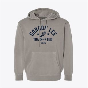 Gordon Lee High School Track and Field Pigment-Dyed Hoodie