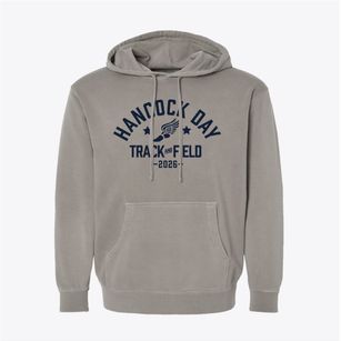 Hancock Day School Track and Field Pigment-Dyed Hoodie