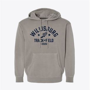 Willisburg Elementary Track and Field Pigment-Dyed Hoodie