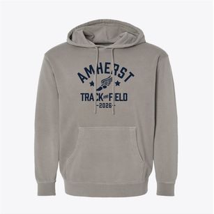 Amherst Regional High School Track and Field Pigment-Dyed Hoodie