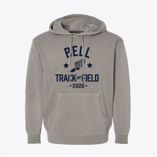 Bell Center Track and Field Pigment-Dyed Hoodie