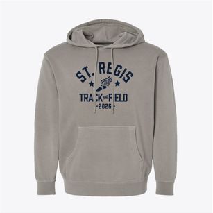 Saint Regis School Track and Field Pigment-Dyed Hoodie