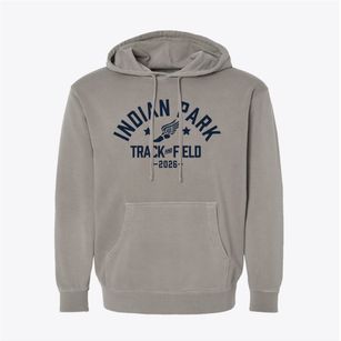 Indian Park Academy Track and Field Pigment-Dyed Hoodie