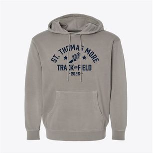 St. Thomas More Academy Track and Field Pigment-Dyed Hoodie