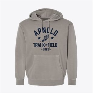 Arnold High School Track and Field Pigment-Dyed Hoodie
