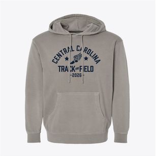 Central Carolina Christian Academy Track and Field Pigment-Dyed Hoodie