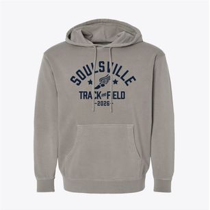 Soulsville Track and Field Pigment-Dyed Hoodie