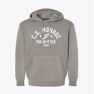 C.s. Monroe Technology Center Track and Field Pigment-Dyed Hoodie