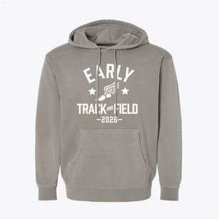 Early Learning Center Track and Field Pigment-Dyed Hoodie
