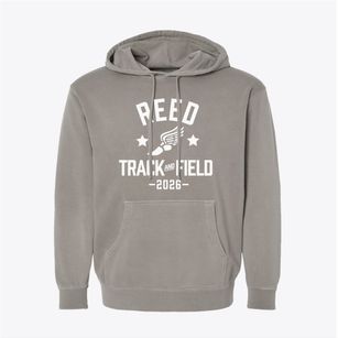 Reed Elementary School Track and Field Pigment-Dyed Hoodie