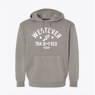 Westover High School Track and Field Pigment-Dyed Hoodie
