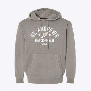 Saint Andrews School Track and Field Pigment-Dyed Hoodie