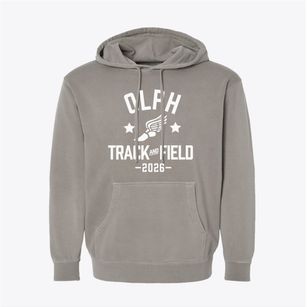 Our Lady Of Perpetual Help School Track and Field Pigment-Dyed Hoodie
