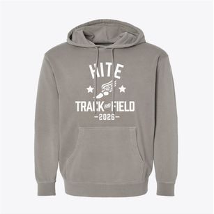 Hite Elementary School Track and Field Pigment-Dyed Hoodie