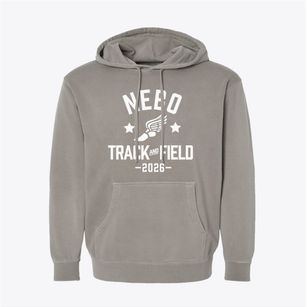 Nebo Elementary School Track and Field Pigment-Dyed Hoodie