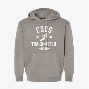 Cambridge Street Upper School Track and Field Pigment-Dyed Hoodie
