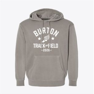 Burton International School Track and Field Pigment-Dyed Hoodie