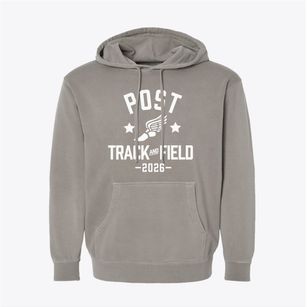 Post Junior High School Track and Field Pigment-Dyed Hoodie