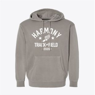 Harmony Kindergarten Center Track and Field Pigment-Dyed Hoodie
