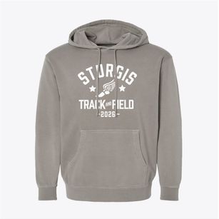 Sturgis Elementary School Track and Field Pigment-Dyed Hoodie