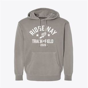 Ridgeway School Track and Field Pigment-Dyed Hoodie