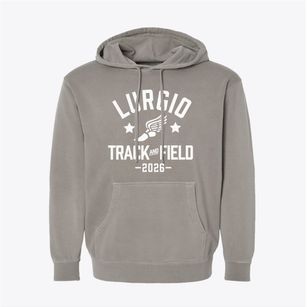 Ross A. Lurgio Middle School Track and Field Pigment-Dyed Hoodie