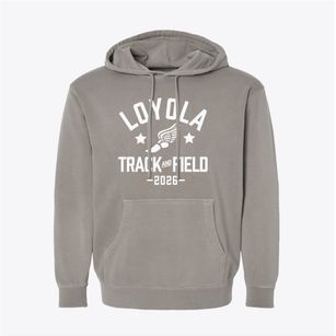 Loyola School Track and Field Pigment-Dyed Hoodie